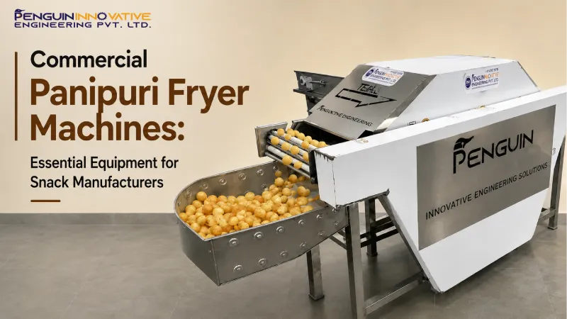 Commercial Panipuri Fryer Machines: Essential Equipment for Snack Manufacturers