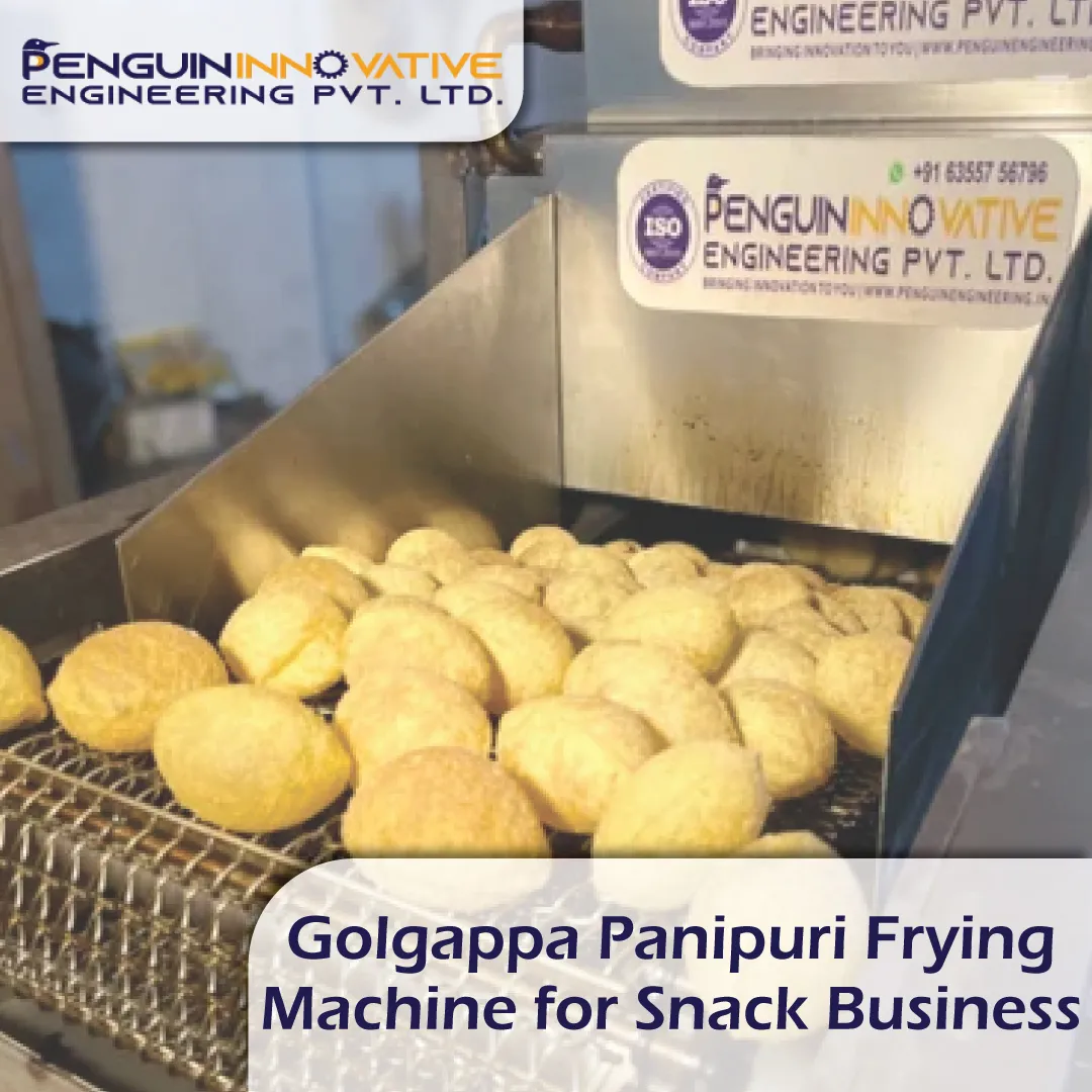 Golgappa Panipuri Frying Machine for Snack Business