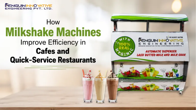 How Milkshake Machines Improve Efficiency in Cafes and Quick-Service Restaurants