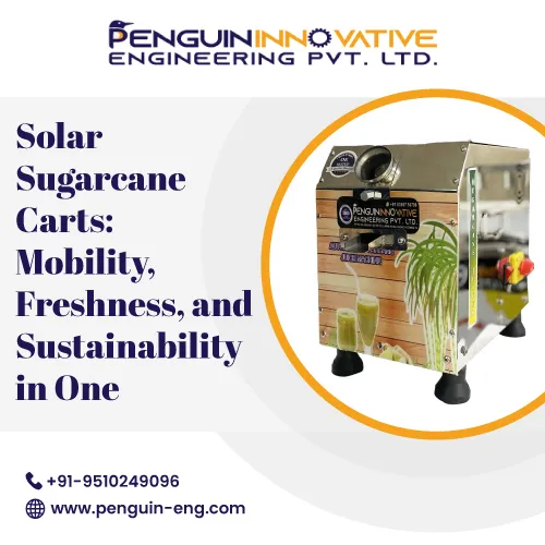 Solar Sugarcane Carts: Mobility, Freshness, and Sustainability in One