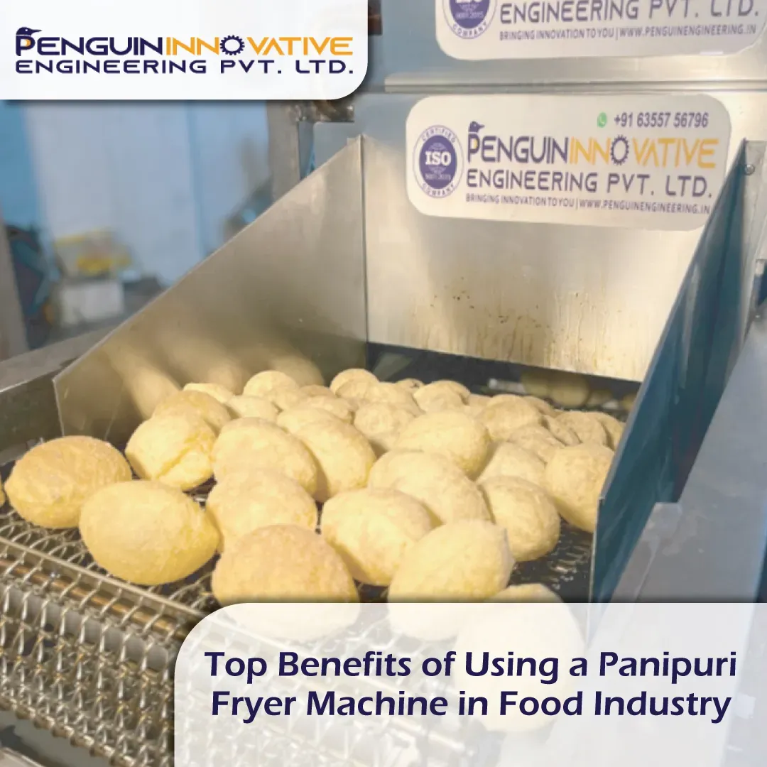 Top Benefits of Using a Panipuri Fryer Machine in Food Industry