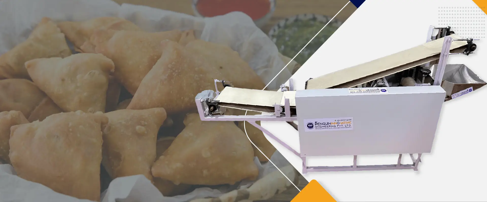 Samosa patti making machine by Penguin Engineering