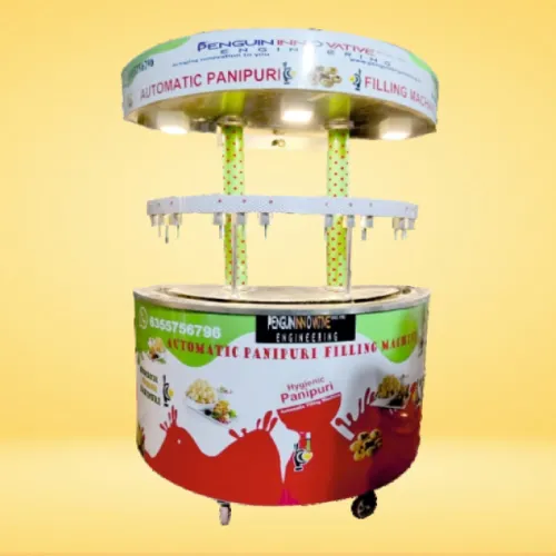 12 Nozzle Panipuri Filling Machine